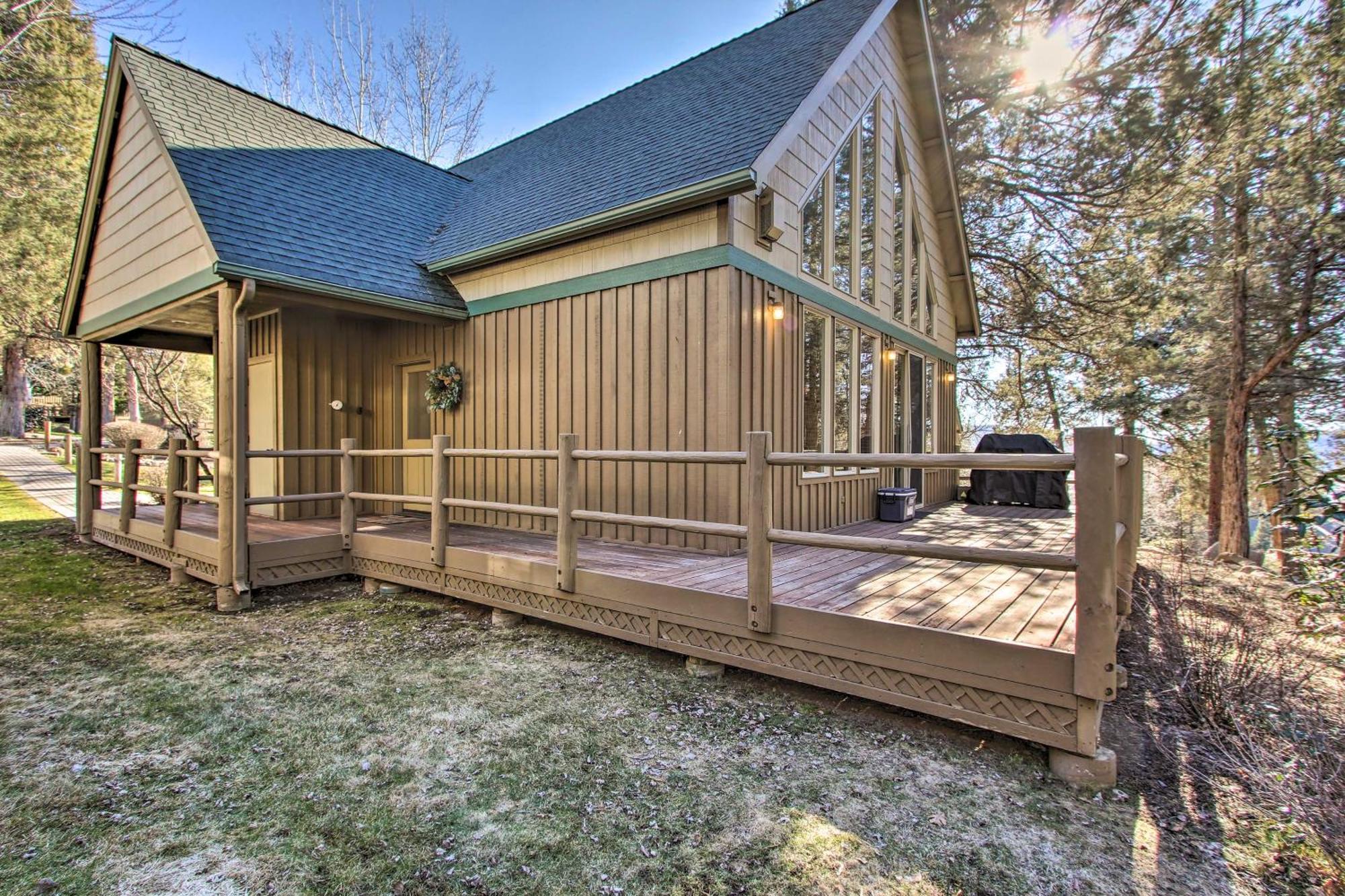 Klamath Falls Cabin Retreat With Deck And Grill! Eksteriør billede